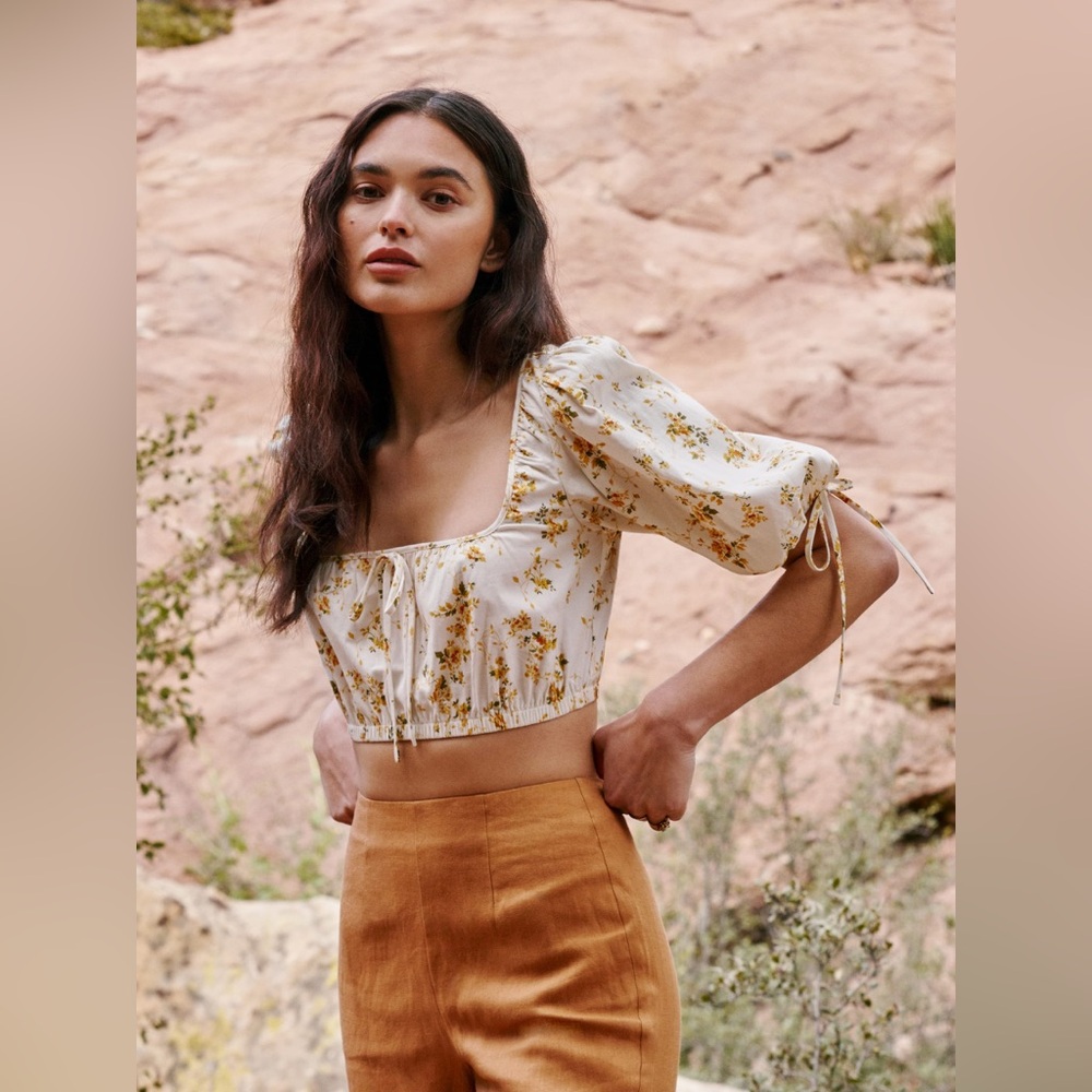 Reformation Marcella Top in Ines